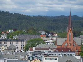 the city of Haugesund in Norway photo