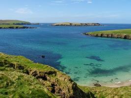 las islas shetland en escocia foto