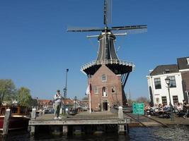 the dutch city of Haarlem photo