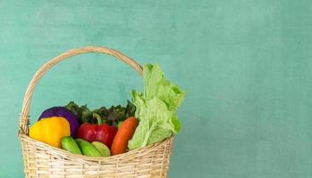 Close up vegetables photo