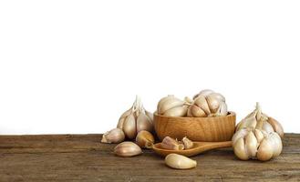 Group of garlics photo