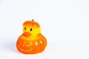 bath duck on white background duck toy Cute rubber duck photo