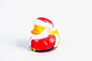 bath duck on white background duck toy Cute rubber duck photo