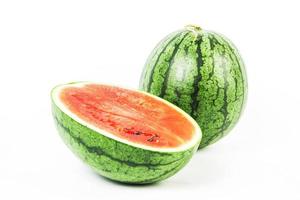 water melon fruit on white background photo