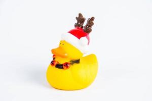 bath duck on white background duck toy Cute rubber duck photo