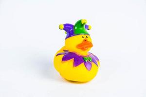 bath duck on white background duck toy Cute rubber duck photo