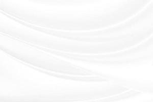 White cloth background abstract with soft waves. photo