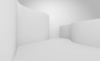 arquitectura abstracta background.3d render de arquitectura moderna. foto