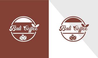 Coffee logo Design Vector Template Element. Logotypes collection for coffee shops, cafes, and restaurants. Vector illustration. Hipster and retro style. Design vector