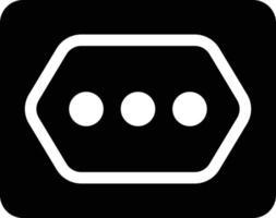 socket vector illustration on a background.Premium quality symbols.vector icons for concept and graphic design.