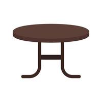 Coffee Table Line Icon vector