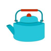 Old Style Kettle Line Icon vector