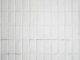 old white brick wall texture background photo