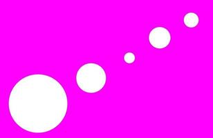 Circles Pink Background vector