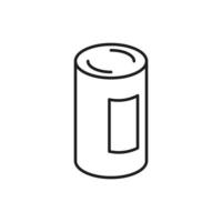 drink can vector for website symbol icon presentation