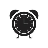 vector de reloj de tiempo para presentación de icono de símbolo de sitio web