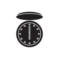 Time Clock vector for website symbol icon presentation