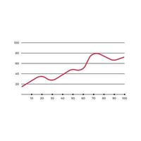 Graph Chart vector for website symbol icon presentation