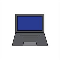 laptop vector for website symbol icon presentation