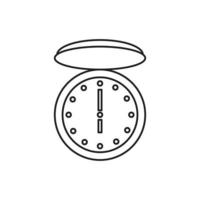 Time Clock vector for website symbol icon presentation