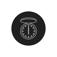Time Clock vector for website symbol icon presentation