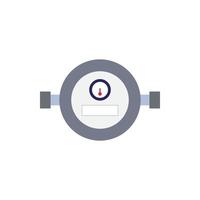 water meter vector for website symbol icon presentation