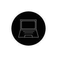 laptop vector for website symbol icon presentation