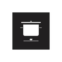 vector de utensilios de cocina para la presentación del icono del símbolo del sitio web