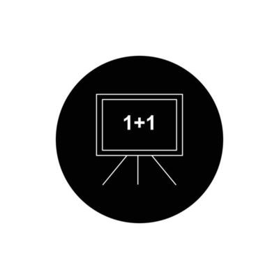 blackboard school vector for website symbol icon presentation