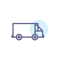 truck vector for website symbol icon presentation