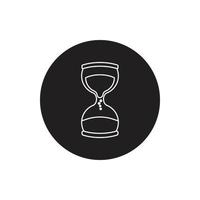 vector de reloj de tiempo para presentación de icono de símbolo de sitio web