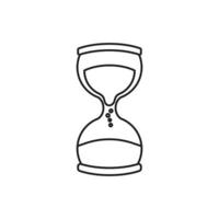 vector de reloj de tiempo para presentación de icono de símbolo de sitio web