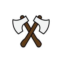 Axe vector for website symbol icon presentation