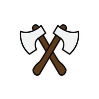 Axe vector for website symbol icon presentation