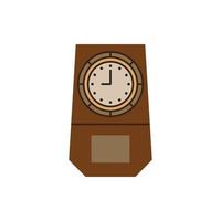 vector de reloj de tiempo para presentación de icono de símbolo de sitio web