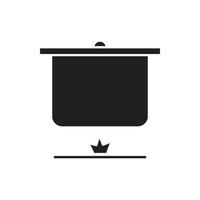 vector de utensilios de cocina para la presentación del icono del símbolo del sitio web