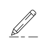 pencil vector for website symbol icon presentation