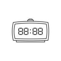 Time Clock vector for website symbol icon presentation