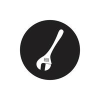 wrench vector for website symbol icon presentation