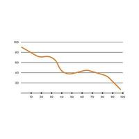 Graph Chart vector for website symbol icon presentation