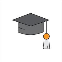 toga cap vector for website symbol icon presentation