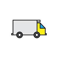 truck vector for website symbol icon presentation