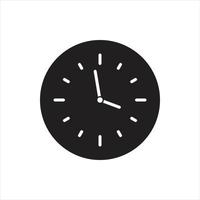 vector de reloj para presentación de icono de símbolo de sitio web