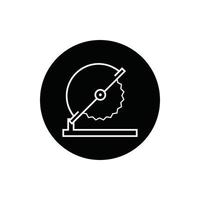 chainsaw vector for website symbol icon presentation