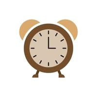 vector de reloj de tiempo para presentación de icono de símbolo de sitio web