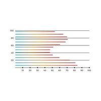 Graph Chart vector for website symbol icon presentation