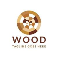 wood flooring logo design vector