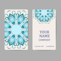 Business cards for your design vector