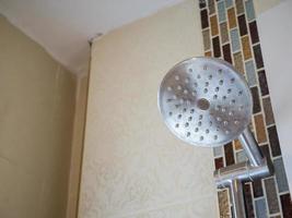 shower head in bathroom photo