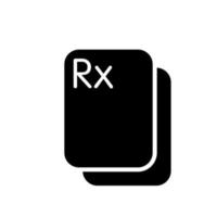 Illustration Vector graphic of Rx icon